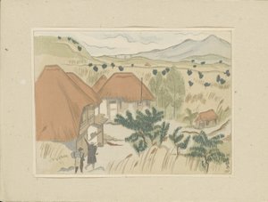 Kawakami heetwaterbronnen door Morita Tsunetomo