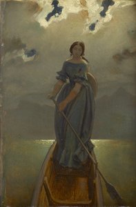 De schipperin (barones Marie Spaun aan de Gmundner See)