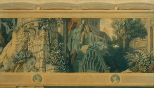 De mooie Melusine: IV. De eed door Moritz Ludwig von Schwind
