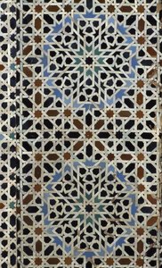 Bou Inania Madrasa, zellij tegelwerk, 14e eeuw