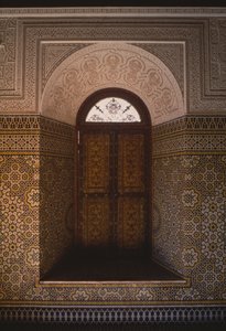 Kasbah van Thamiel glaoui, raam (keramiek)