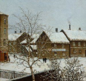 Sundtsgate en Briskebyveien door Morten Muller