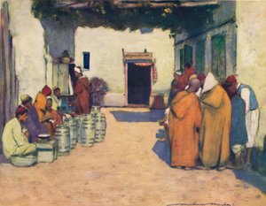 Een Binnenplaats, 1903 door Mortimer L Menpes