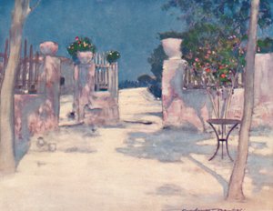 Een tuin, Athene, 1903