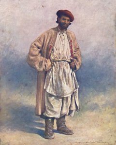 Een Hindoe heuvelherder van Kasjmir, 1903 door Mortimer L Menpes