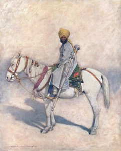 Een bereden knotsdrager, 1903 door Mortimer L Menpes
