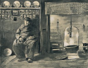 Een provinciaal interieur, 1903 door Mortimer L Menpes