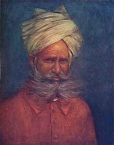 Een bediende uit Centraal-India, 1903 door Mortimer L Menpes