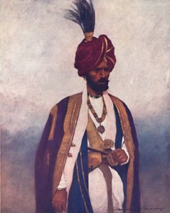 Een soldaat van Zijne Hoogheid Dogra Sowar, 1903
