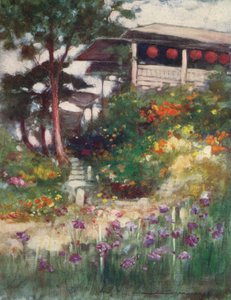 Een Iris Tuin, c1887, 1901