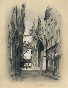 Kathedraal in Lillebonne, 1903