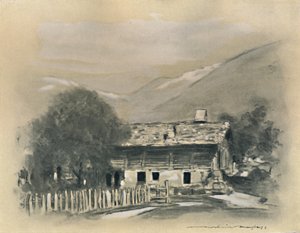 Chalet bij Lucerne, 1903 door Mortimer L Menpes