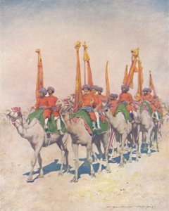 Embleemdragers van Cutch, 1903 door Mortimer L Menpes