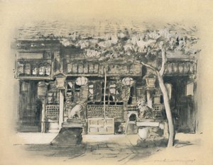 Ingang van een tempel, 1903