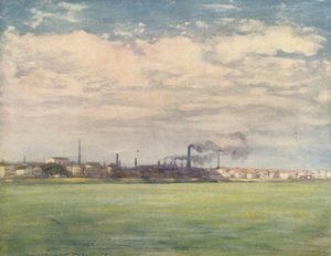 Aan de Seine door Mortimer L Menpes