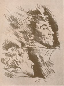 Portretstudies door Mortimer L Menpes