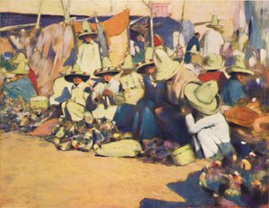 Puebla door Mortimer L Menpes