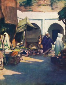 Tangier, 1903 door Mortimer L Menpes