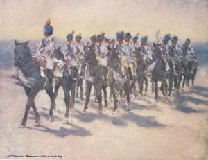 Het keizerlijk cadettenkorps bij de Durbar, 1903