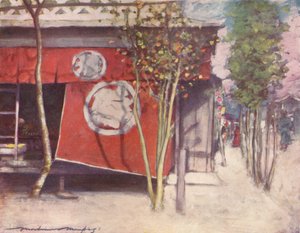 Het Rode Gordijn door Mortimer L Menpes