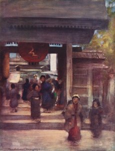 De weg naar de tempel