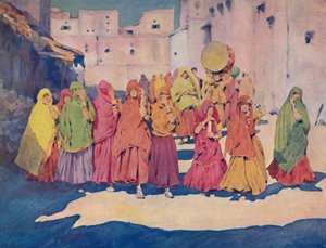 Een zonnestraal, 1903 door Mortimer Ludington Menpes