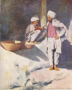 Een Geleerde Man uit Peshawur, 1905 door Mortimer Ludington Menpes