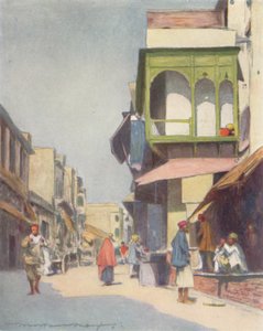 Een smalle doorgang, 1905