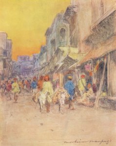 Een rustige straat, 1905