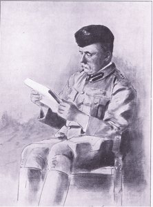 Kolonel French, illustratie uit Na Pretoria: De Guerrillaoorlog, 1902