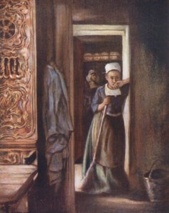 Huishoudelijke taken door Mortimer Ludington Menpes