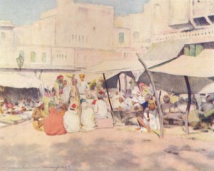 Op de Markt, Jeypore, 1905