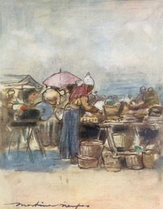 Op de markt