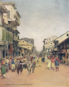 Op de Straten van Delhi, 1905