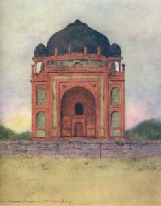 Graf van koning Babur, 1905 door Mortimer Ludington Menpes