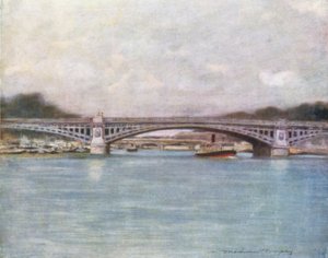 Pont de Solferiens door Mortimer Ludington Menpes