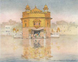 De Gouden Tempel, Amritsar, 1905