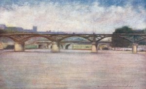 De Pont des Arts door Mortimer Ludington Menpes
