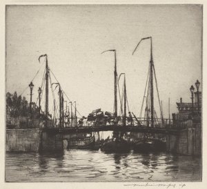 Brug, Rotterdam (Chioggia: Vissersboten)