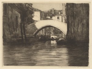In het Oog van de Zon, Venetië door Mortimer Menpes