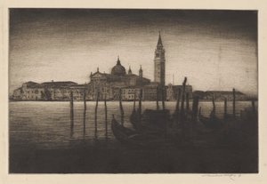 San Giorgio Maggiore door Mortimer Menpes