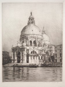 Santa Maria della Salute #1 door Mortimer Menpes