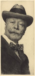 Zelfportret door Mortimer Menpes
