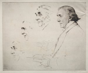 Sir Henry Irving door Mortimer Menpes