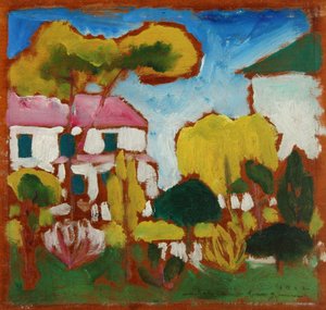 Landschap door Morton Livingston Schamberg