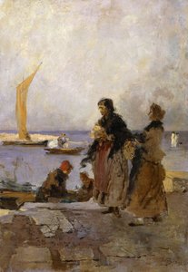 Aan de Kade in Chioggia; Sul molo di Chioggia