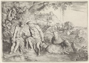 Mercurius sust Argus in slaap Mercurius en Argus (serie titel)