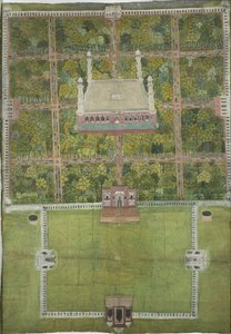 Mausoleum van Jahangir in Lahore door Mughal School