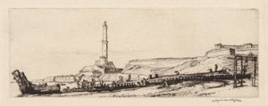 De Langterna, Genua door Muirhead Bone