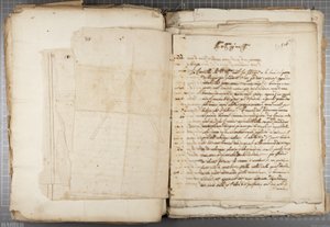 Portfolio van tekeningen door Mutio Oddi van Urbino en anderen, p116, ca. 1635-40 door Muzio Oddi